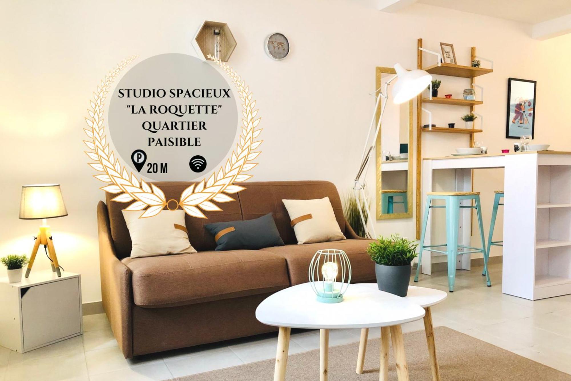 Apartment Studio Serenite-la Roquette-rue Tres Calme